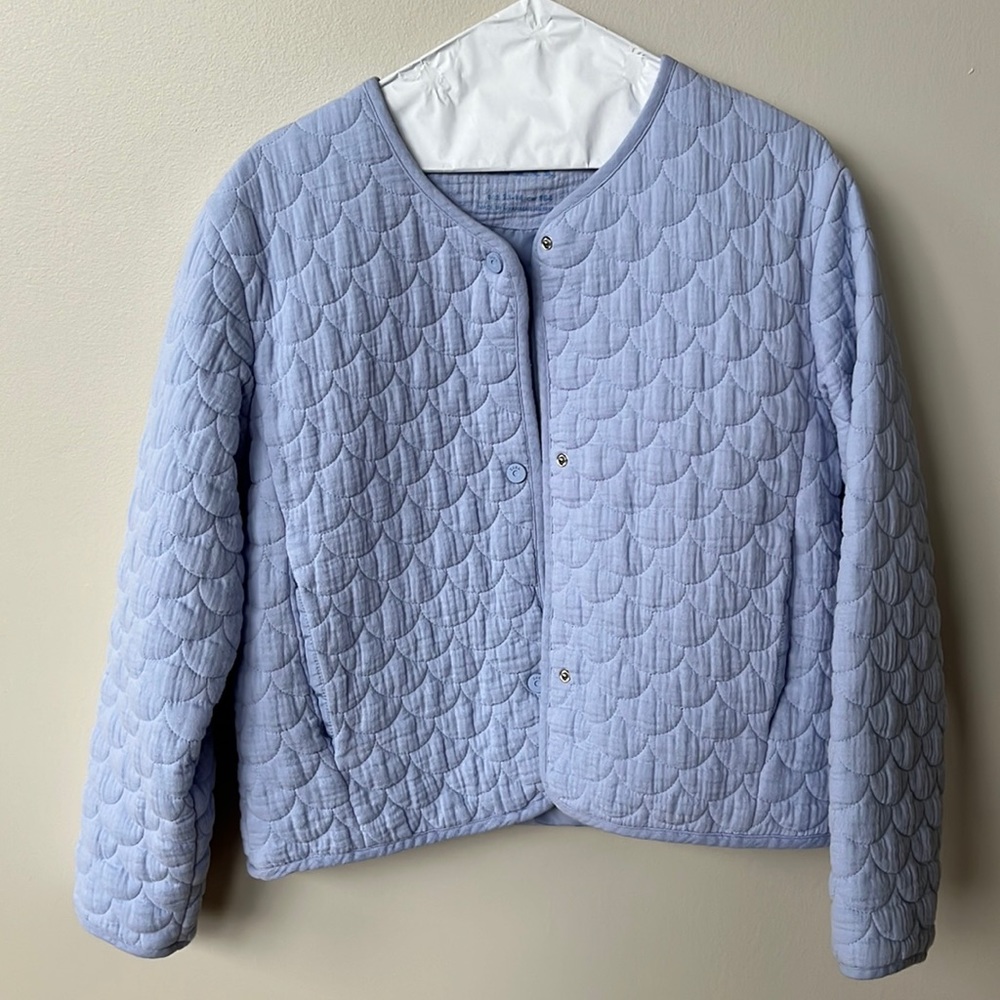 Zara Quilted Coat Girls size 13-14